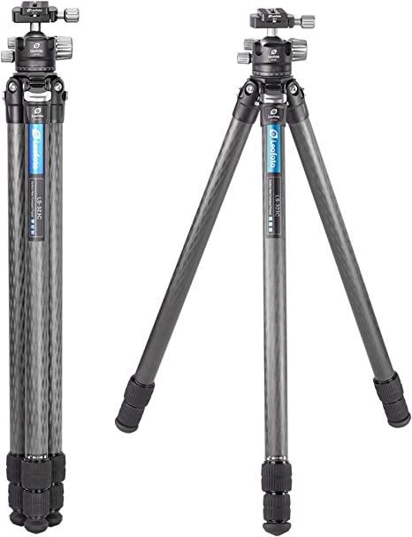 Chân tripod Leofoto LS-323C + Đầu ball LH-40