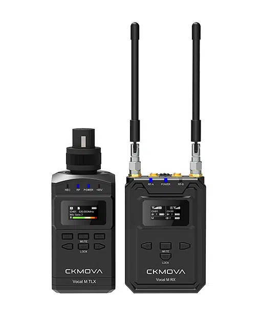 Microphone không dây UHF Ckmova bộ phát XLR đơn Vocal M V3