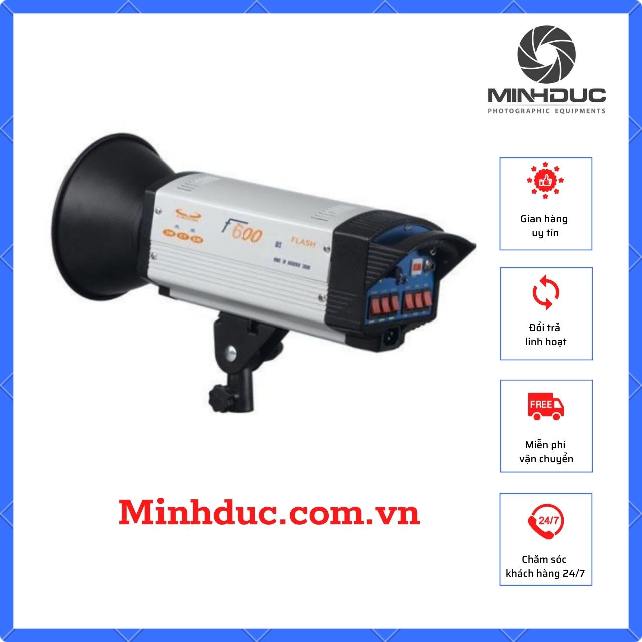 Đèn flash studio F600