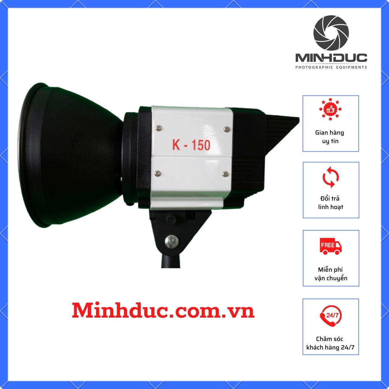 Đèn flash studio K150