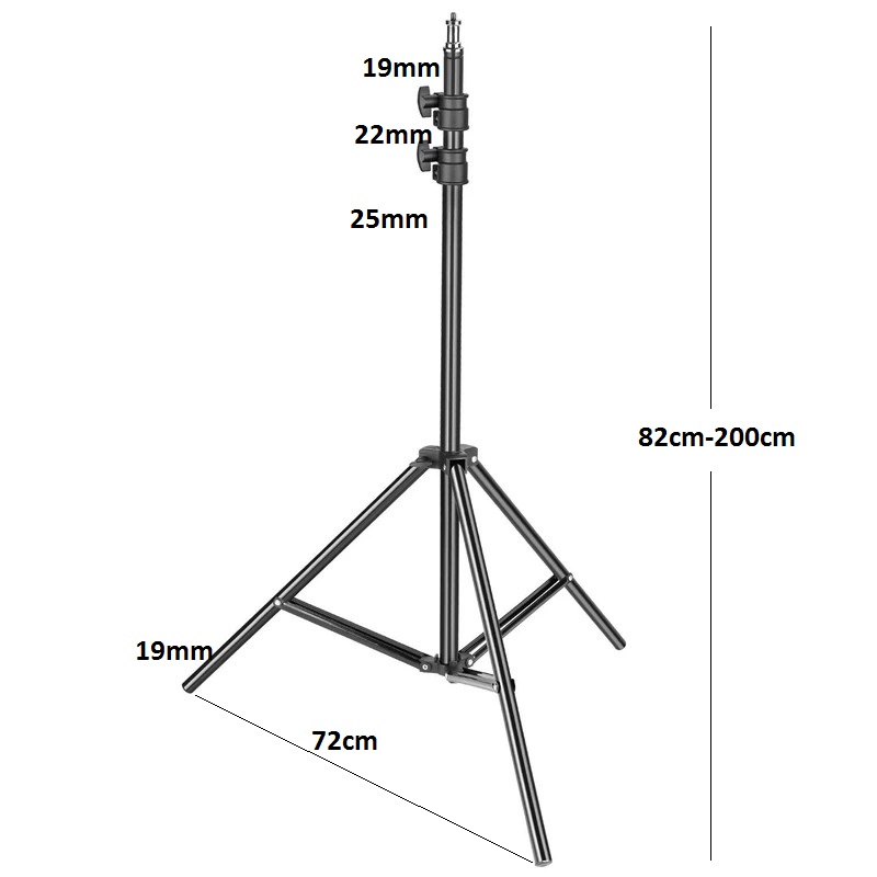 Chân Đèn MD2025F Cao 200cm