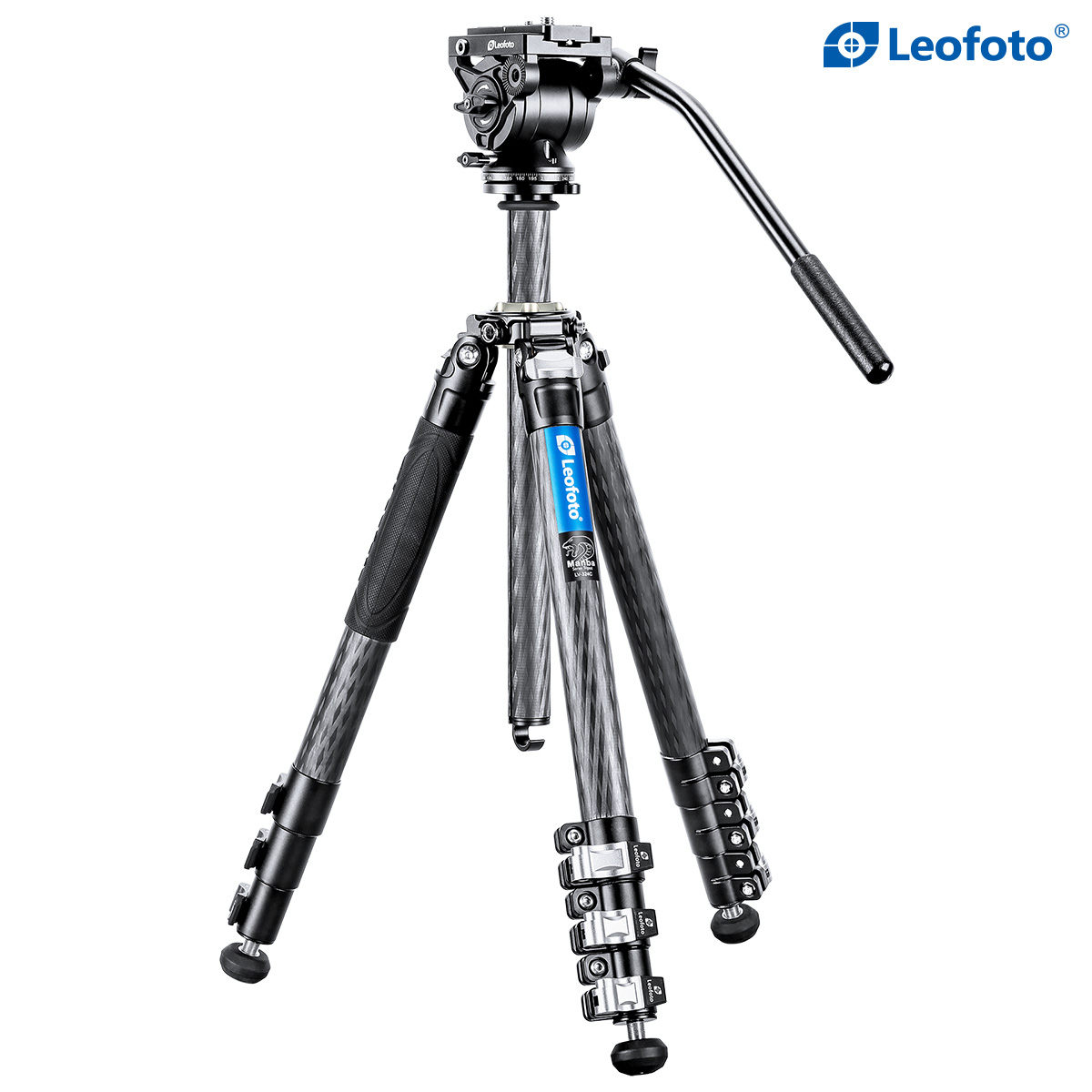 Chân tripod Leofoto LV-324C + đầu quay BV-10