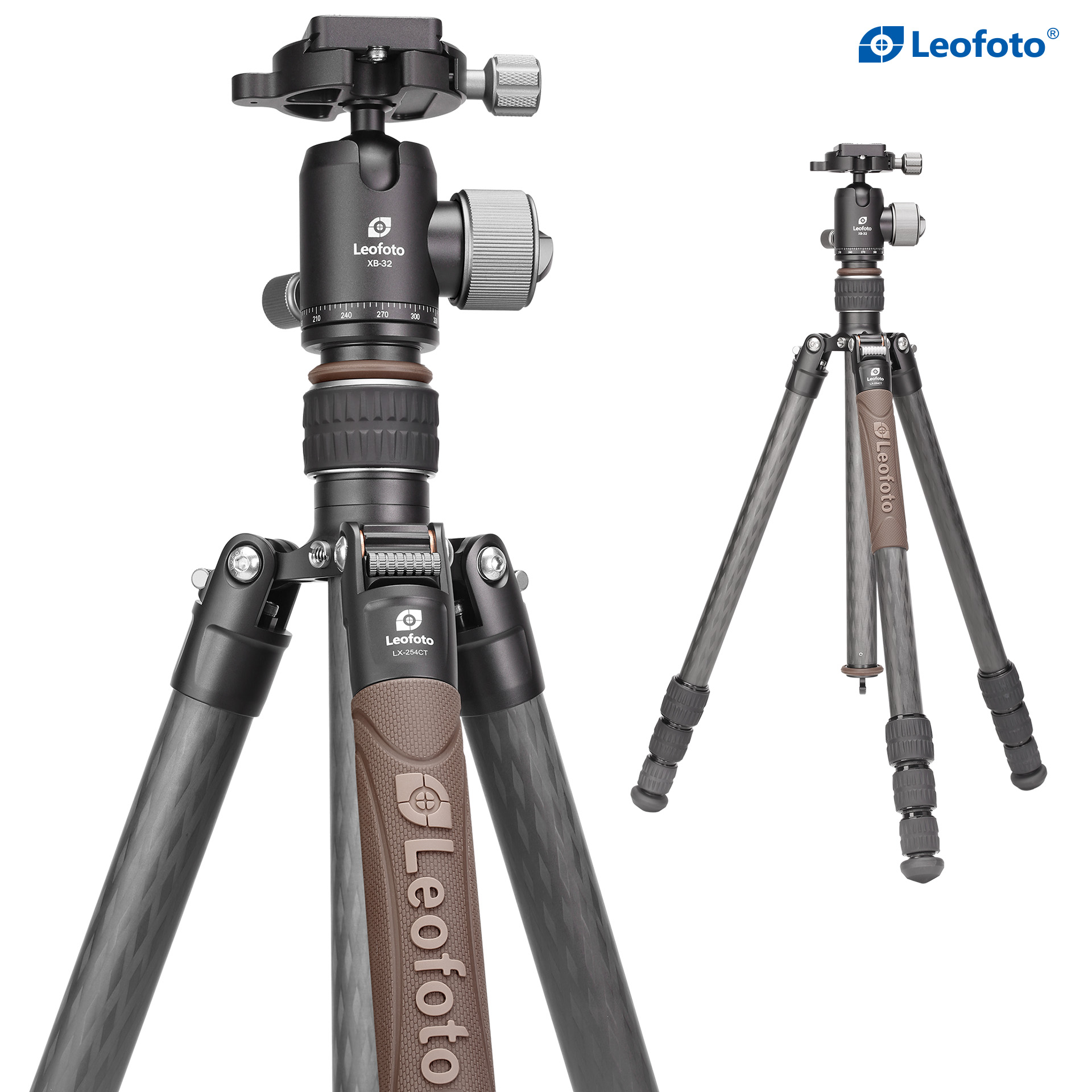 Chân tripod Leofoto LX-255CT + đầu ball XB-32