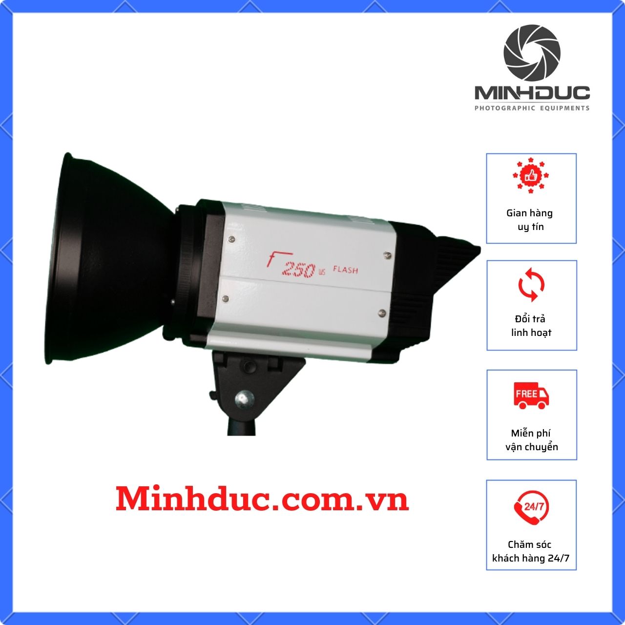 Đèn flash studio F250