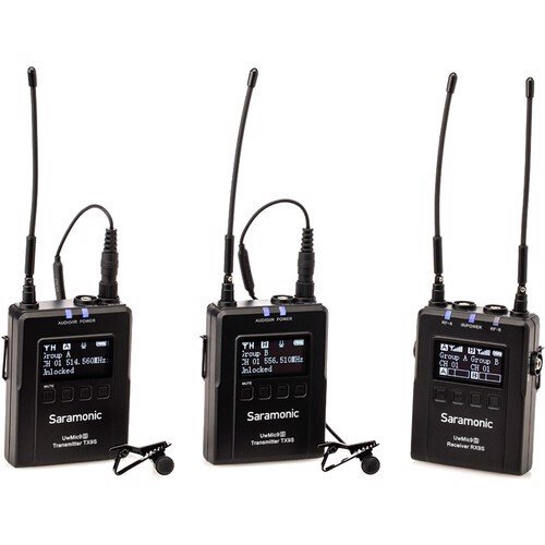 Microphone Saramonic UWMIC9s Kit2 (2TX+RX)