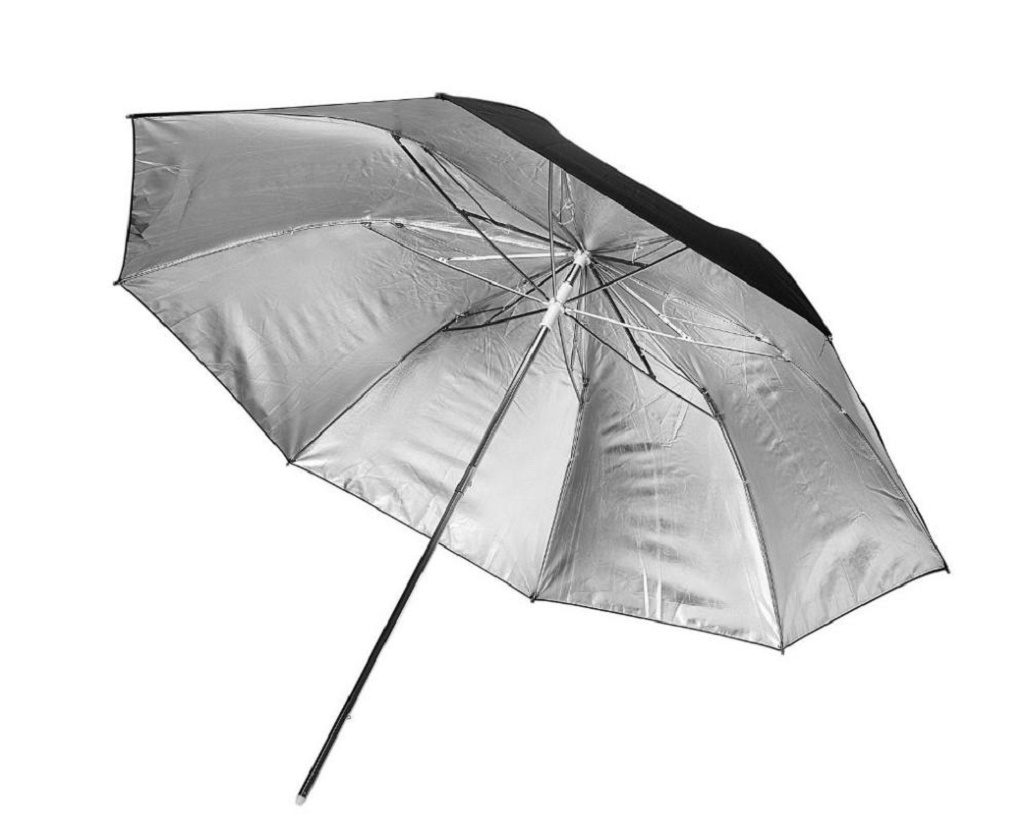 Dù phản đen bạc 85cm