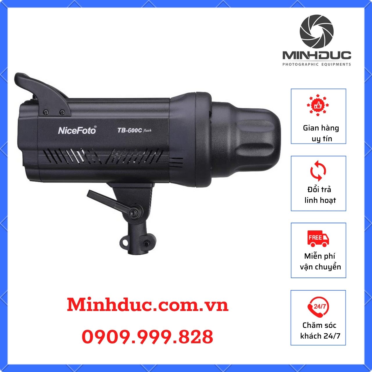 Đèn flash Nicefoto  TB600C