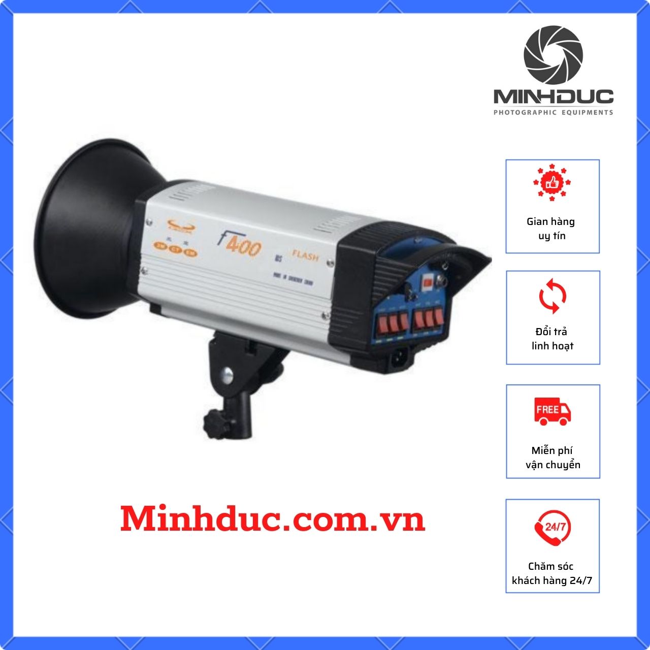 Đèn flash studio F400