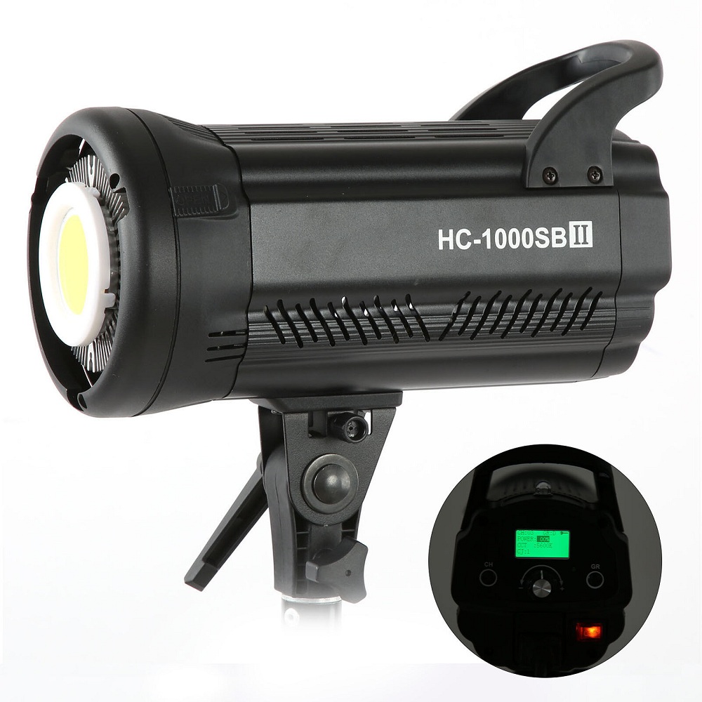 Đèn LED HC-1000SB II quay phim chụp ảnh 3200K/5600K Chính Hãng