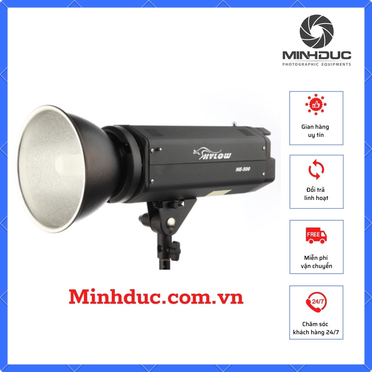 Đèn flash  Hylow HE500