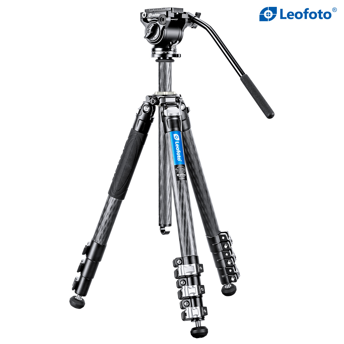 Chân tripod Leofoto LV-284C + đầu quay BV-5