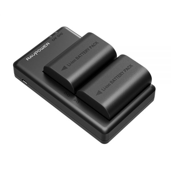 Bộ sạc pin máy ảnh Canon LP-E6, LP-E6N Ravpower RP-BC003