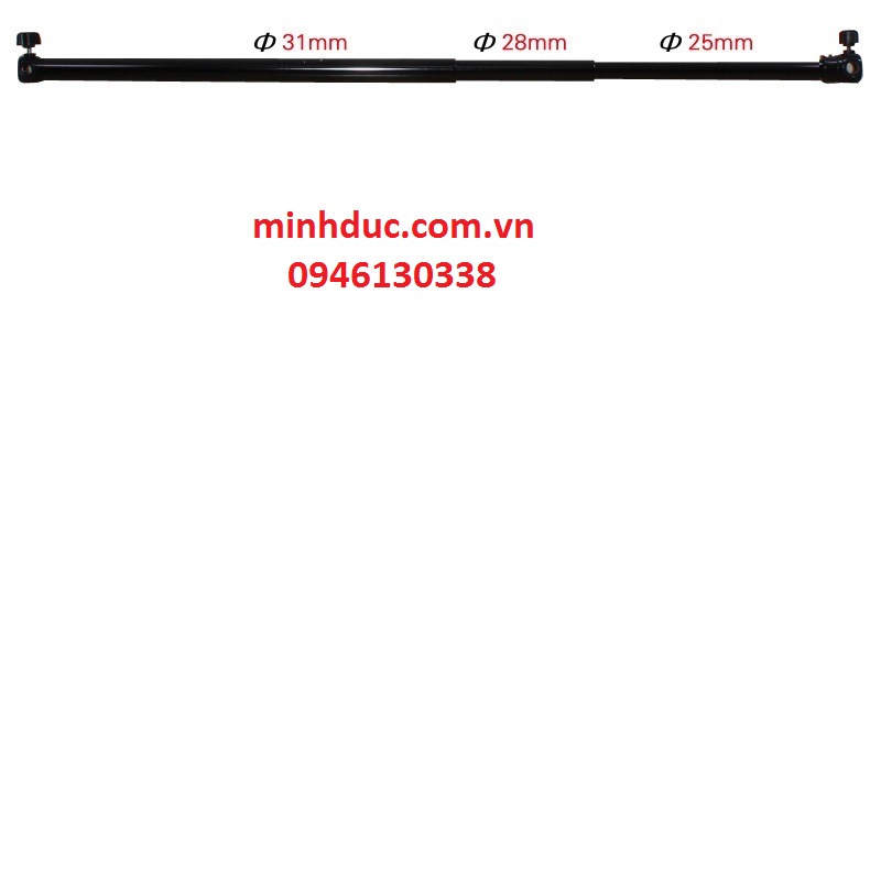 Tay Thanh Ngang Treo Phông Loại Rút 3.1m( có thể điều chỉnh 1.2m-3.1m) 