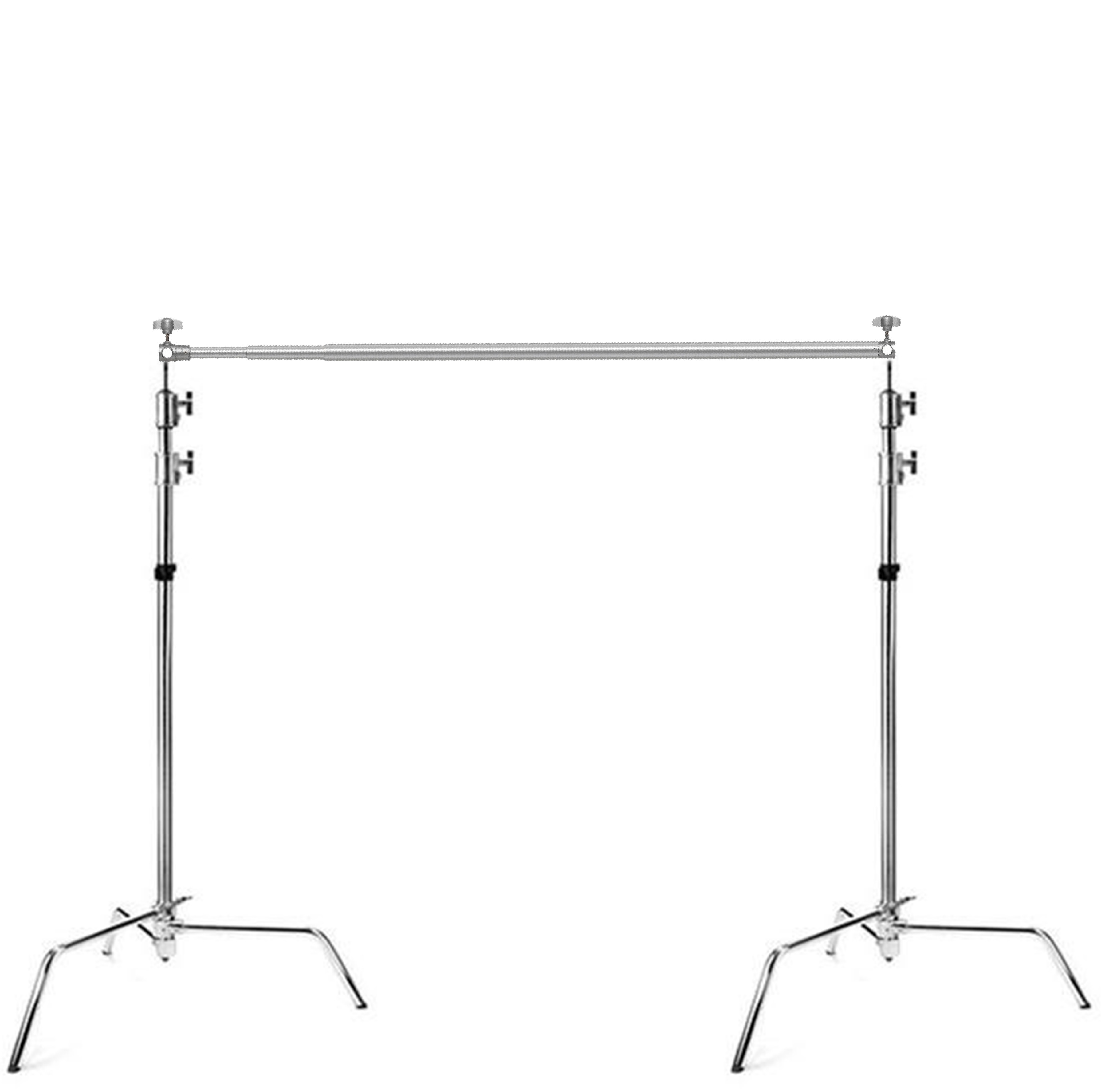 Bộ giá treo phông C-Stand - khung treo phông di động Inox 3.3m X 3M 