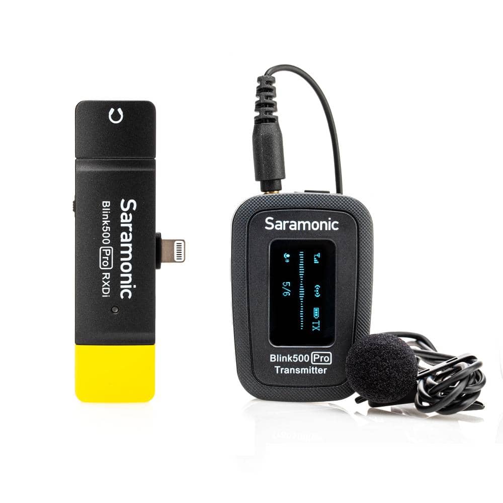 Micro Saramonic Blink 500 Pro B3( 1 phát 1 nhận) - Mic thu âm không dây cho iOs