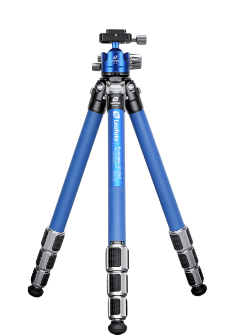 Chân tripod Leofoto LP-324C + đầu ball LH-40 (Blue kit)