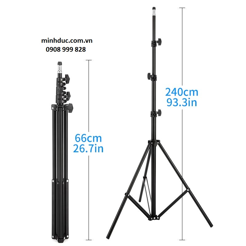 Chân Đèn MD2525F Cao 250cm