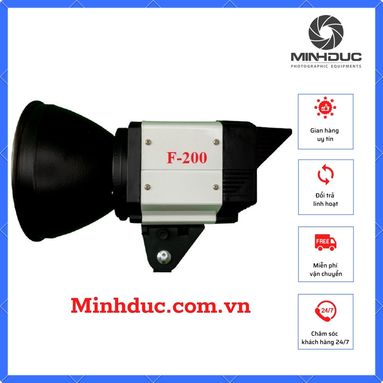 Đèn flash studio F200
