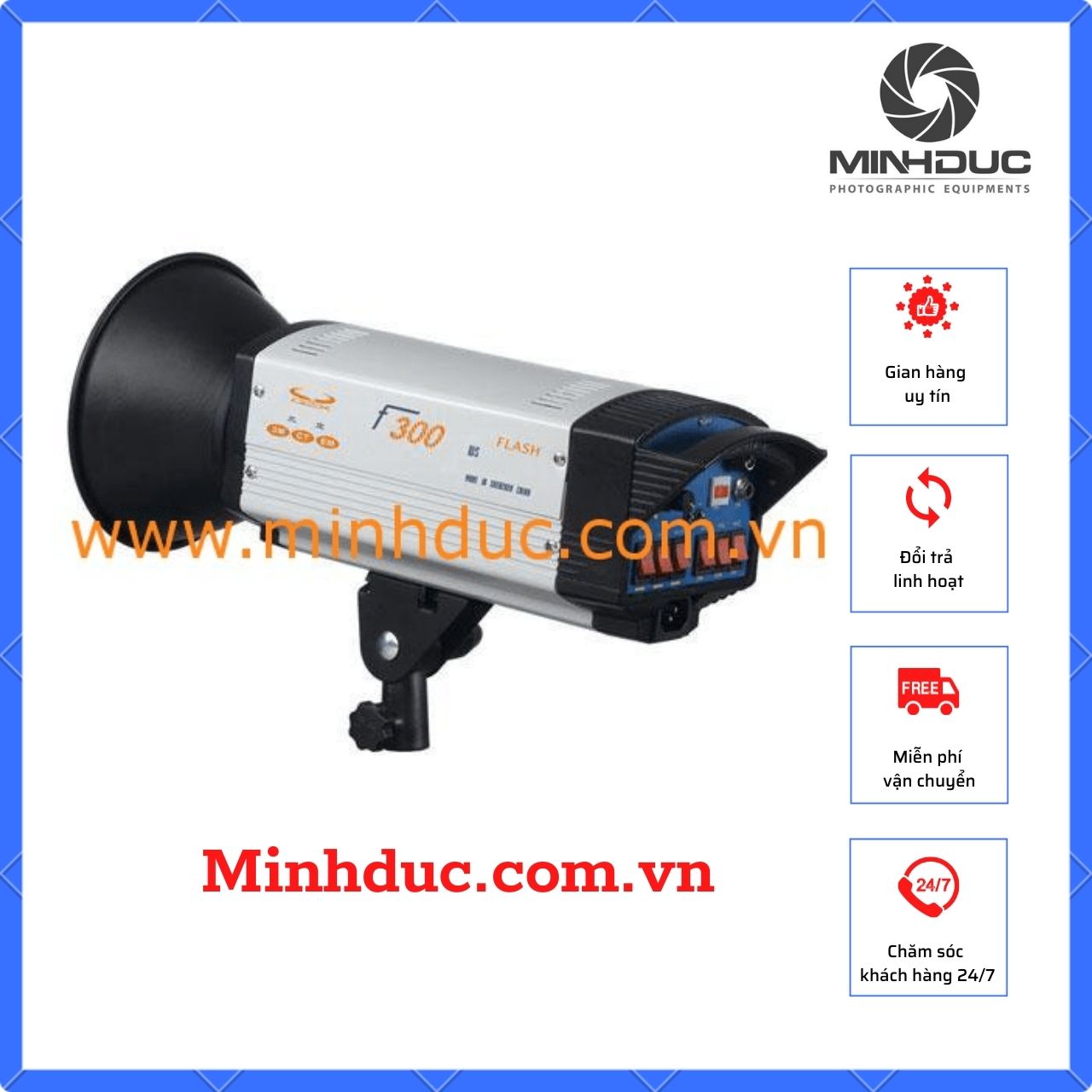 Đèn flash studio F300
