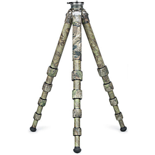 Chân tripod LS-365CEX + và đầu Gimbal PG-1 Full Camo
