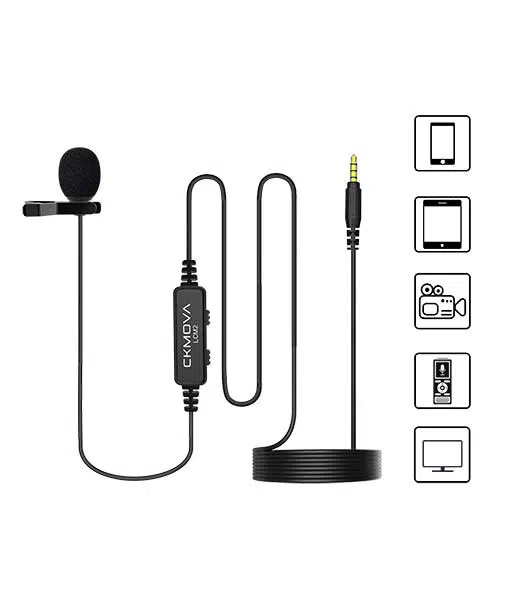 Microphone Lavalier  Ckmova LCM2 TRRS