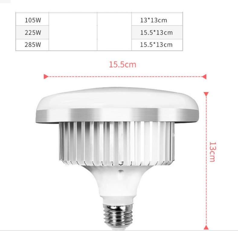 Bóng Đèn Led Siêu Sáng 225w Điều chỉnh nhiệt Độ Màu 3200k -5500k Có Remote