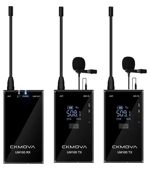 Microphone không dây Ckmova UM100 kit 2