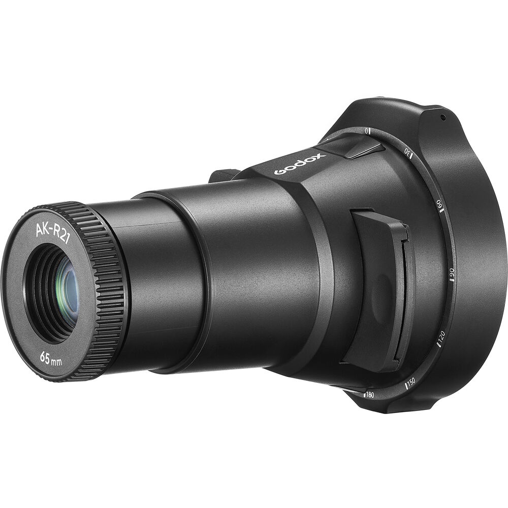Bộ tạo hiệu ứng godox AK-R21 cho đèn V1, V860, AD100, đầu đèn tròn...
