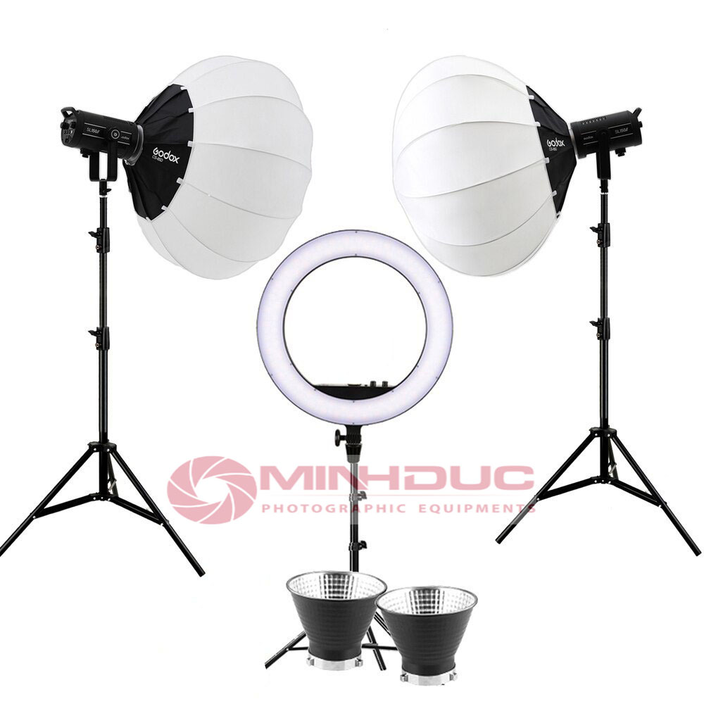 Bộ đèn livestream, chụp ảnh chuyên nghiệp  LA150D