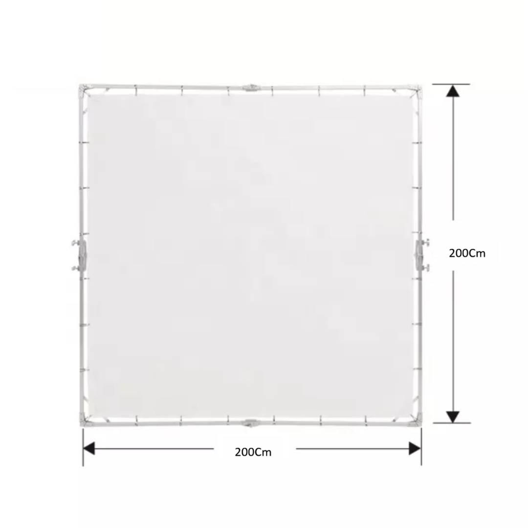 Bộ khung tản sáng 200x200 - chưa gồm chân 