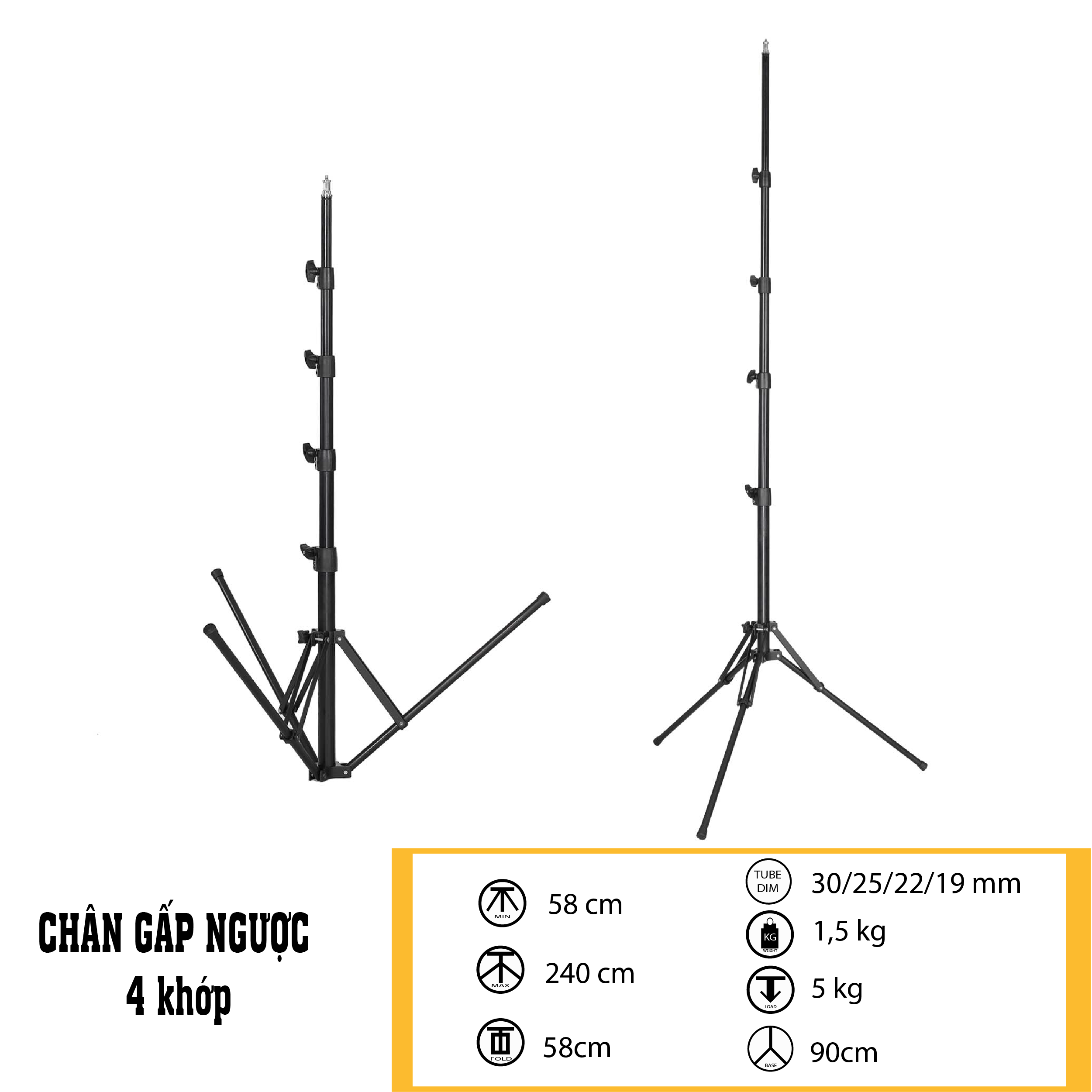 Chân gấp ngược OP 2400