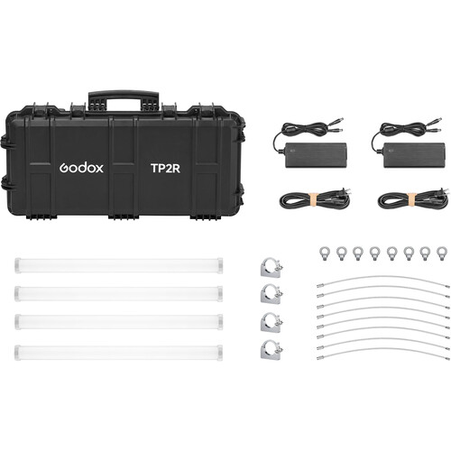 Bộ Kit Godox led TP2R (4 đèn) RGB tube light 