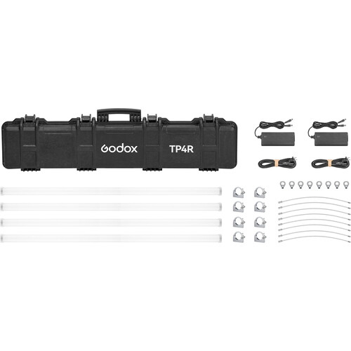 Bộ Kit Godox led TP4R (4 đèn) RGB tube light