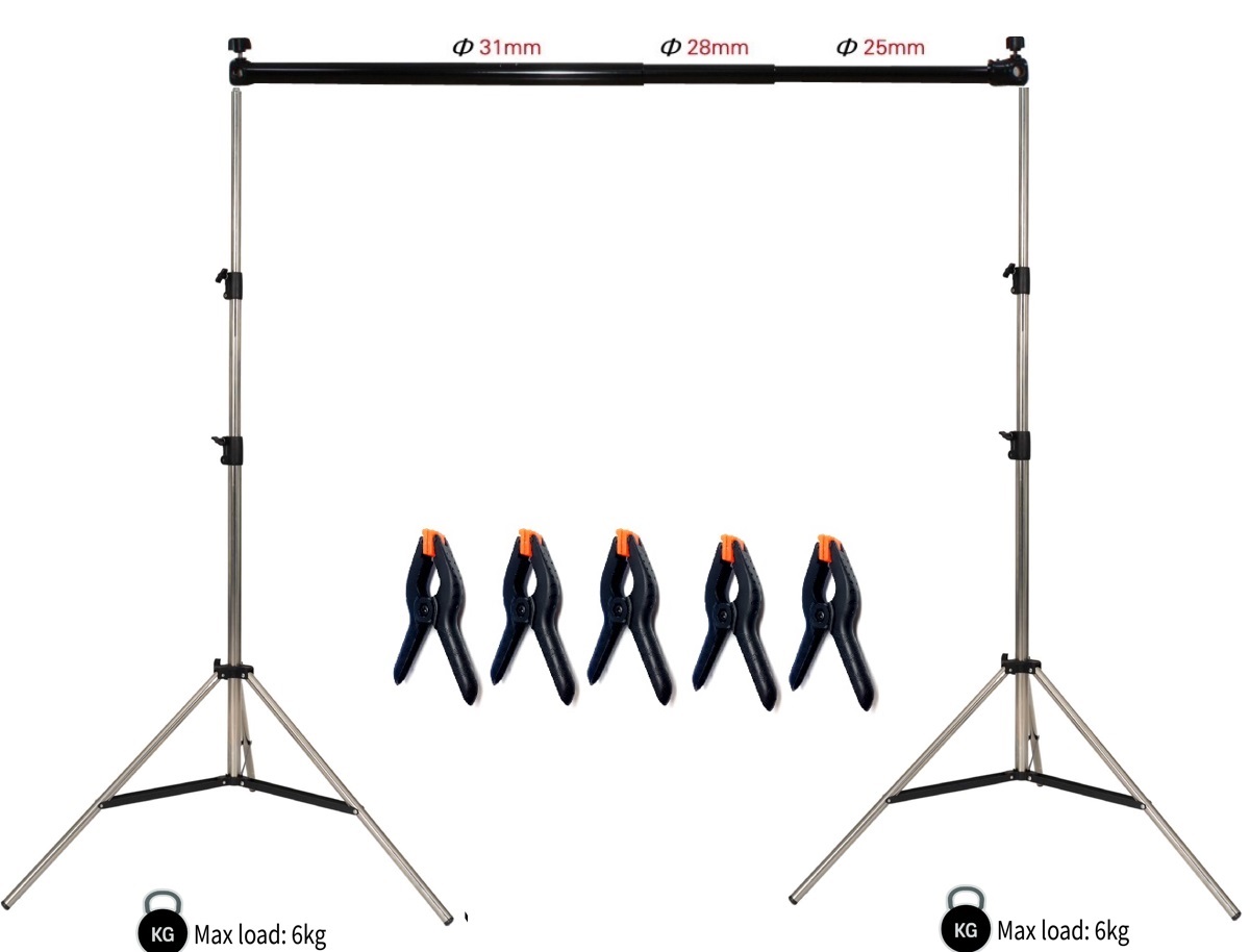 Giá Treo Phông Inox IP280S MD1 Cao 280cm, Rộng 300cm