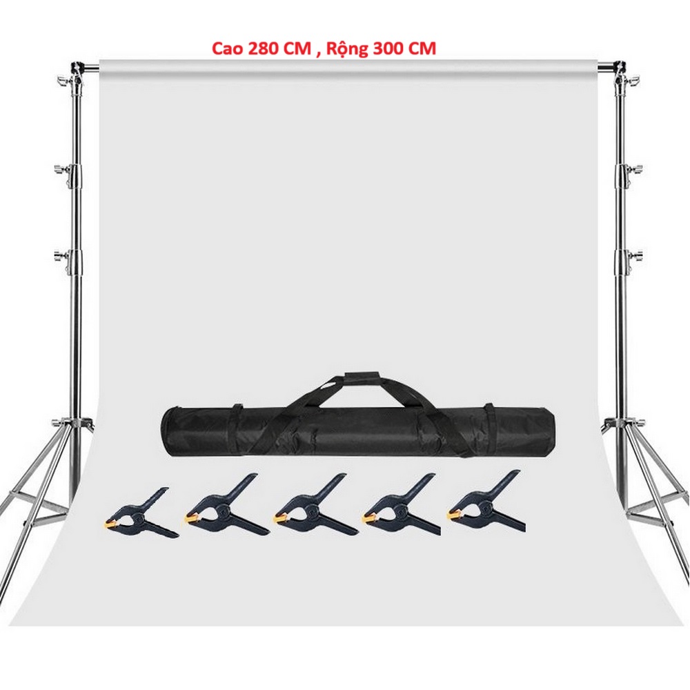 Giá Treo Phông Inox LS280 MD5 Cao 288cm, Rộng 300cm