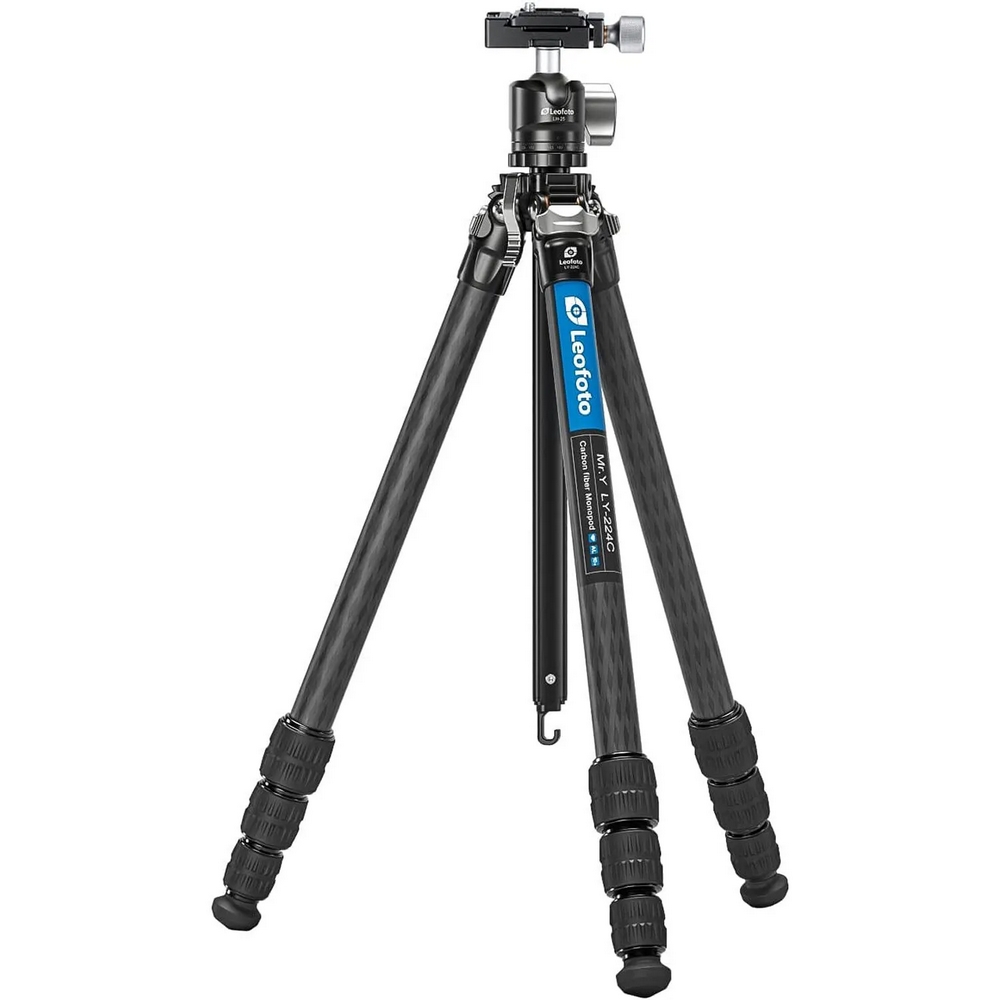 Chân tripod Leofoto LY-224C + đầu ball LH-25 ( Black) 