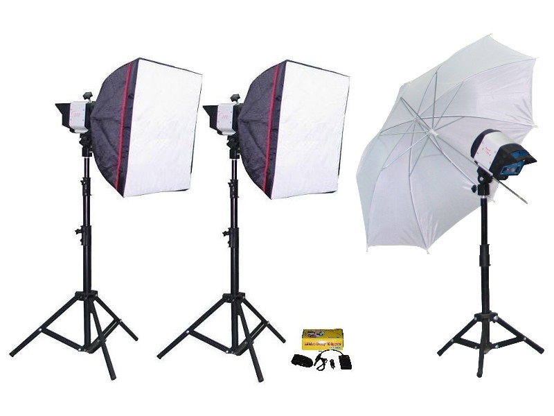 Bộ thiết bị phòng chụp studio  Kits K-150A- 2: