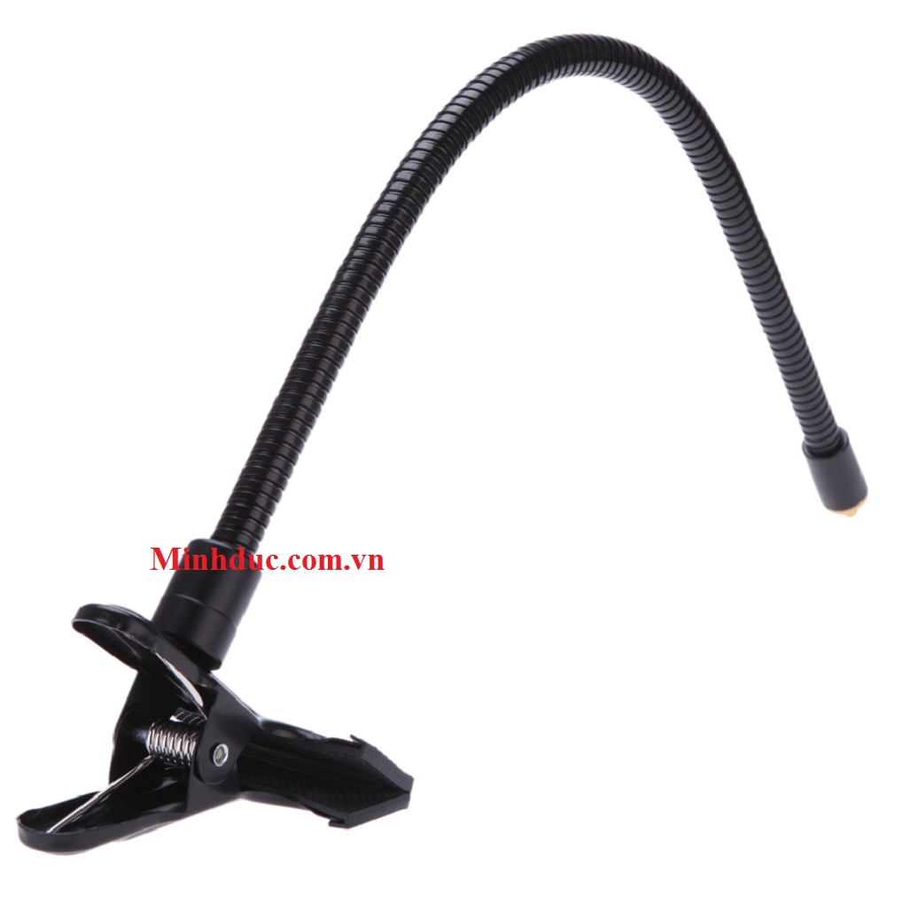 Kẹp Metal clamp+flex arm+1/4 Kẹp giữ đèn đa năng 40cm NCL