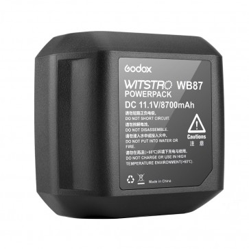 GODOX WB87 Li-ion battery 8700maH for Godox AD600 series ( pin ad600bm-ad600b )