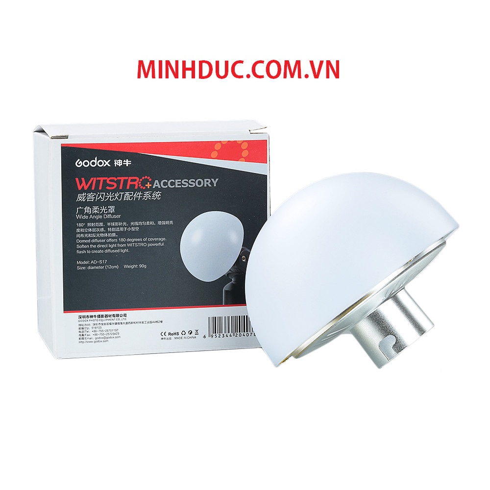 Godox AD-S17 Wide Angle Soft Focus Shade Dome Diffuser for WITSTRO AD-200 AD-360 AD180