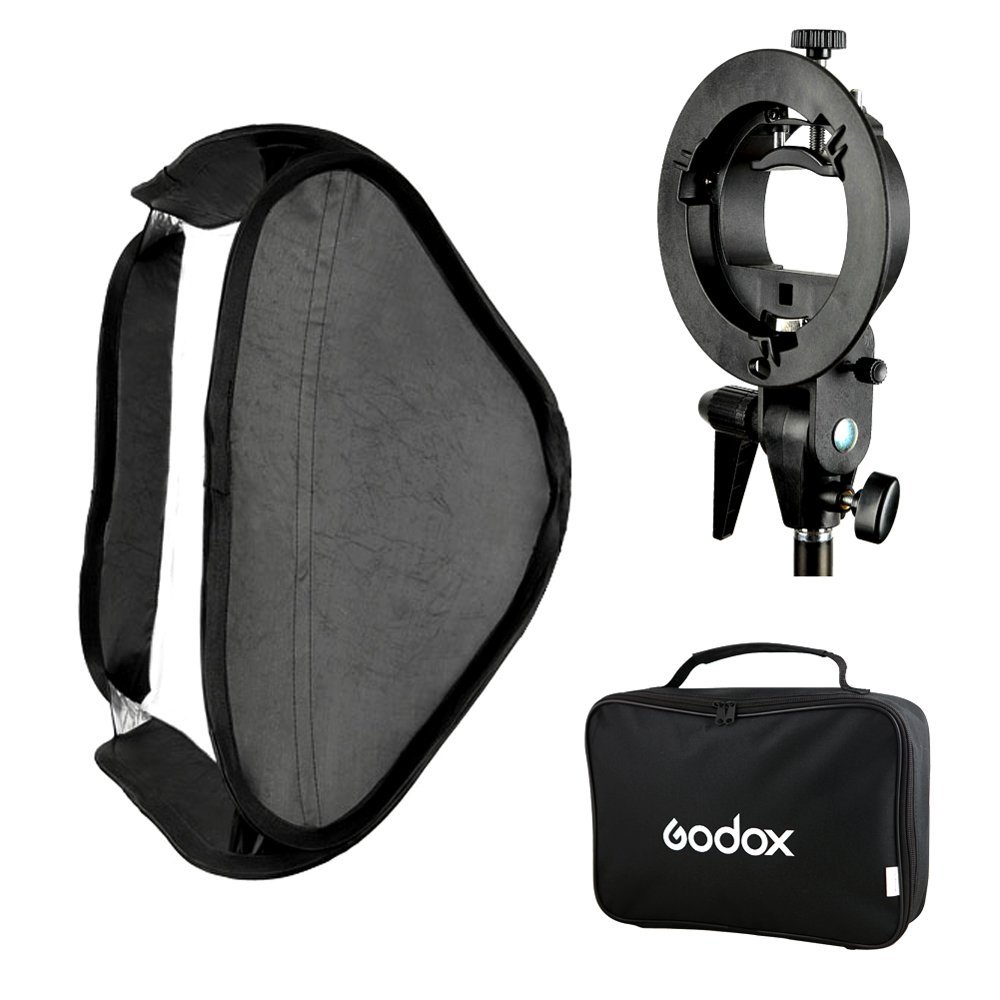 Godox smart softbox 40x40cm with Godox S shape adapter 