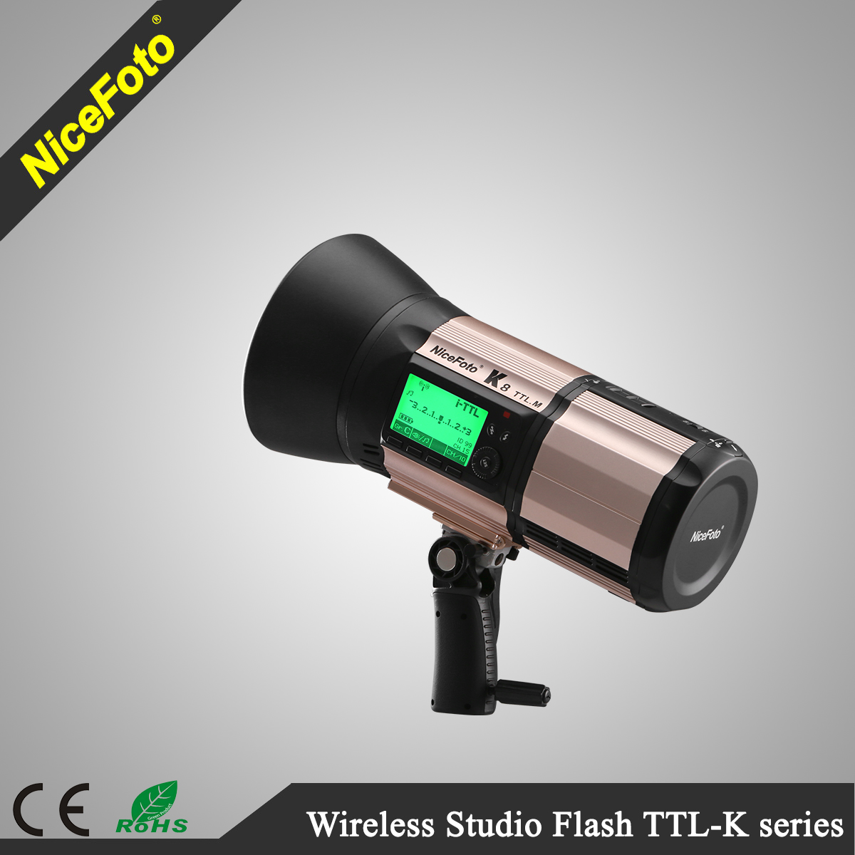 Đèn ngoại cảnh NiceFoto K6 600W HSS TTL