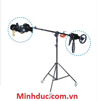 Chân Boom Pro Light stand BM2560T điều chỉnh đèn xoay 360 độ