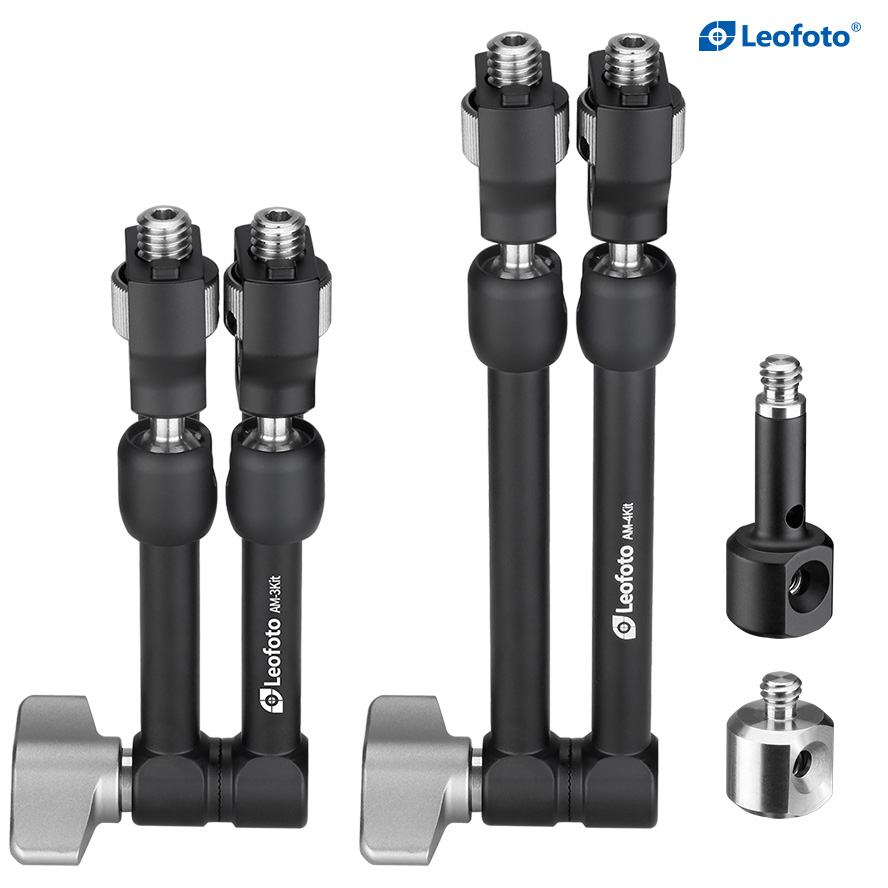 Tay arm đa năng Leofoto AM3 Kit